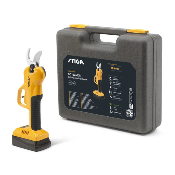 STIGA lance le sécateur électrique à batterie SC 100e – Pet & Garden Pro