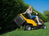 Stiga Combi 166 Petrol Garden Rider Lawnmower-Compact & Manoeuvrable