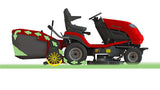 Countax C100  Lawn Tractor With 48" Deck & Power Grass Collector