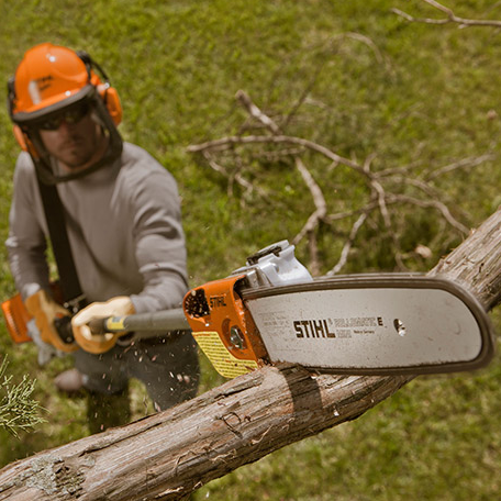 Hire a Long Reach Petrol Powered Pruner - Tree Lopper