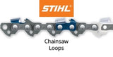 16" Rapid Micro 3/8”P 1.6 mm (RM) Chain Loop (60) - Chain  Stihl Pt No 3652 000 0060