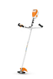 Stihl FSA 80 Battery Powered Brushcutter-Fitted With Grass Blade