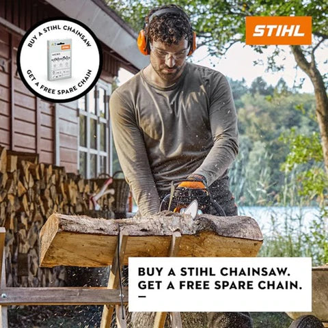 Buy a Stihl Chainsaw & get a FREE Spare Chain