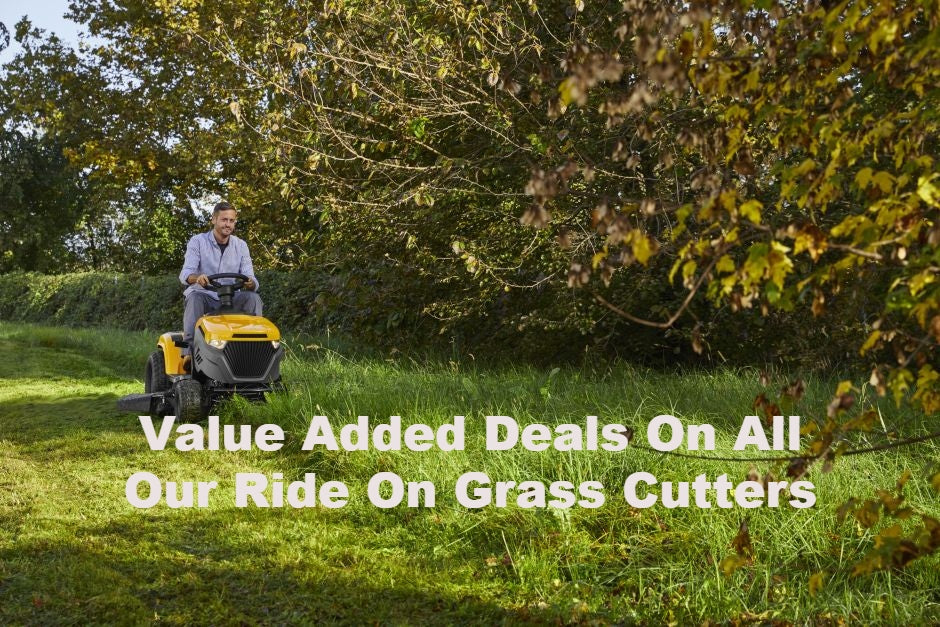Value Added Deals On ALL Riders & Lawn Tractors