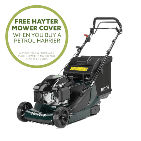 Hayter Harrier 48cm Rear Roller Lawnmower - Autodrive & Variable Speed (474A) *Now With FREE Cover