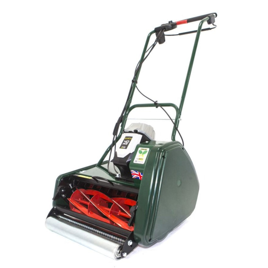 Allett Liberty 43 Battery Cylinder Mower - complete with battery & charger