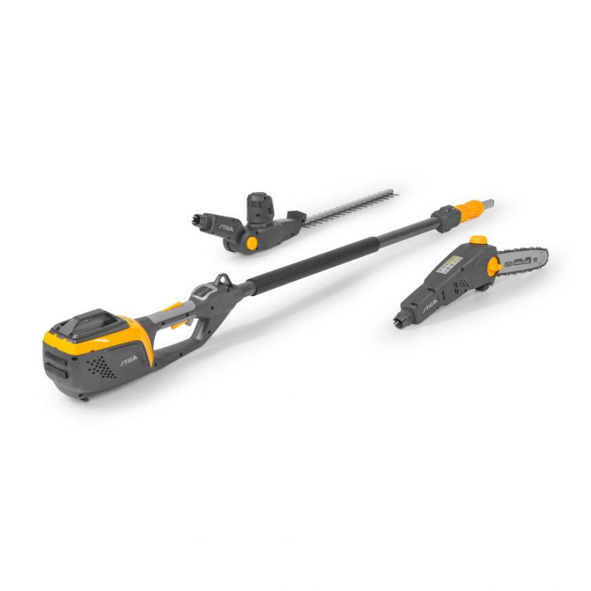 Stiga SMT 500 AE Long Reach Pruner With Hedge Trimmer Attachment