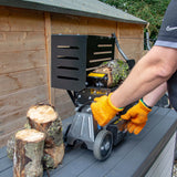 Handy Four Ton Electric Log Splitter (THLS-4G) with Safety Guard